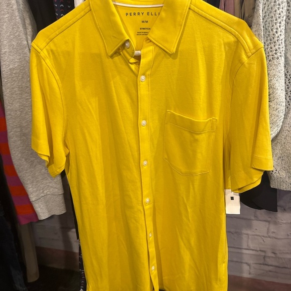 Perry Ellis • NWT   Short Sleeve Shirt - Picture 2 of 3